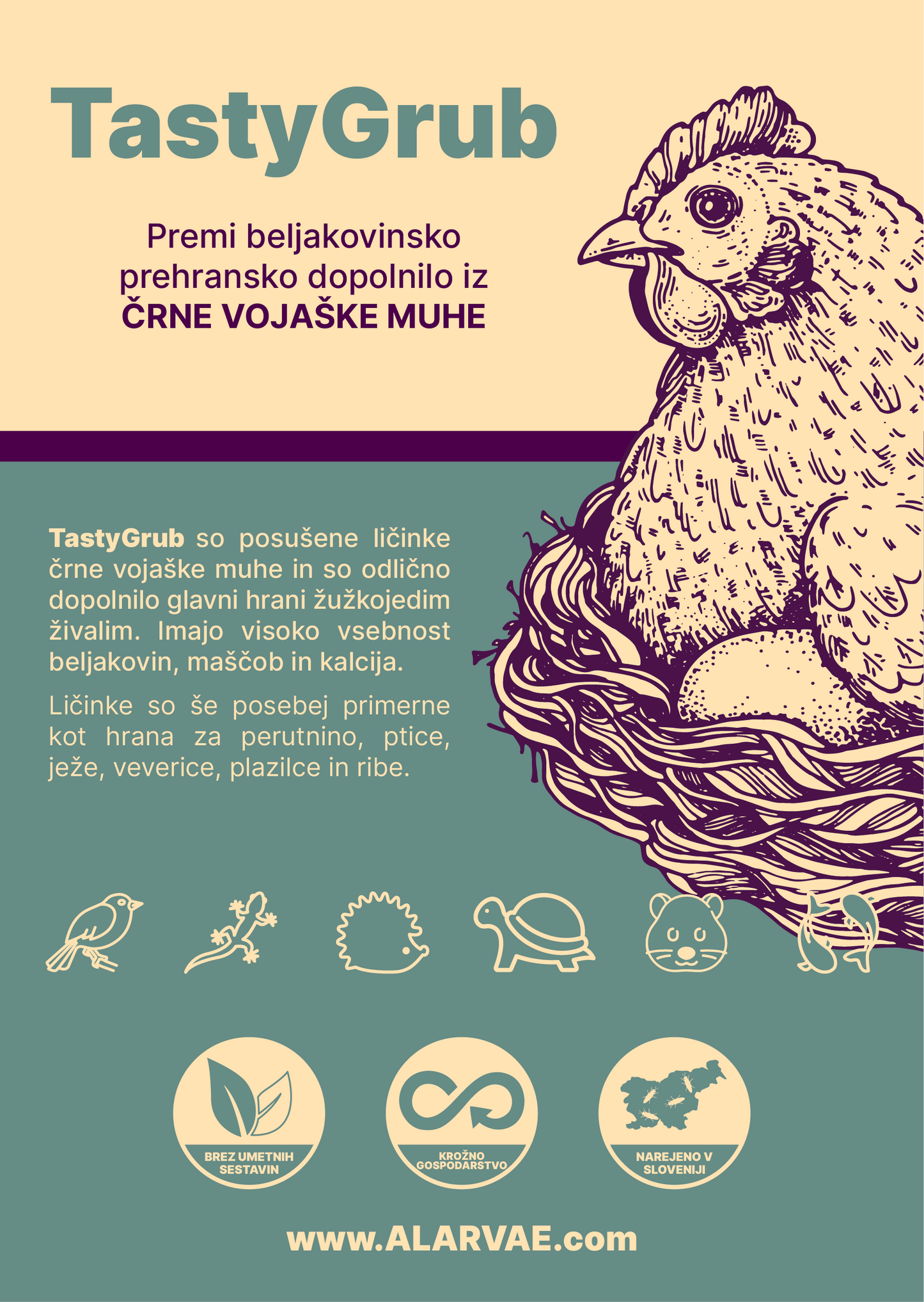 Suhe ličinke
